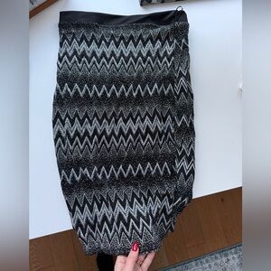 DOROTHY PERKINS midi glam sparkly skirt US 6